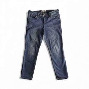 VTG X America Slim mid rise distressed blue Jeans in Deep cotton-ViscoseSZ 11-31